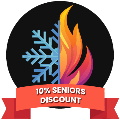 Seniors Discount badge